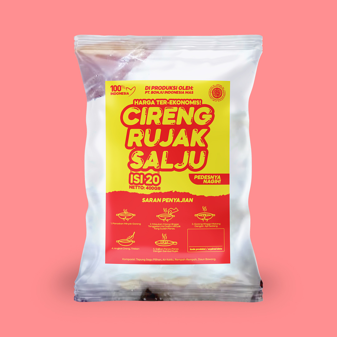 Cireng Salju Sambal Rujak 400 gram