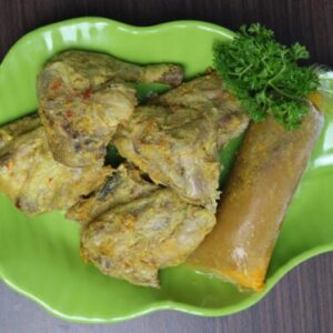 Ayam Kampung Bumbu Rujak Pedas