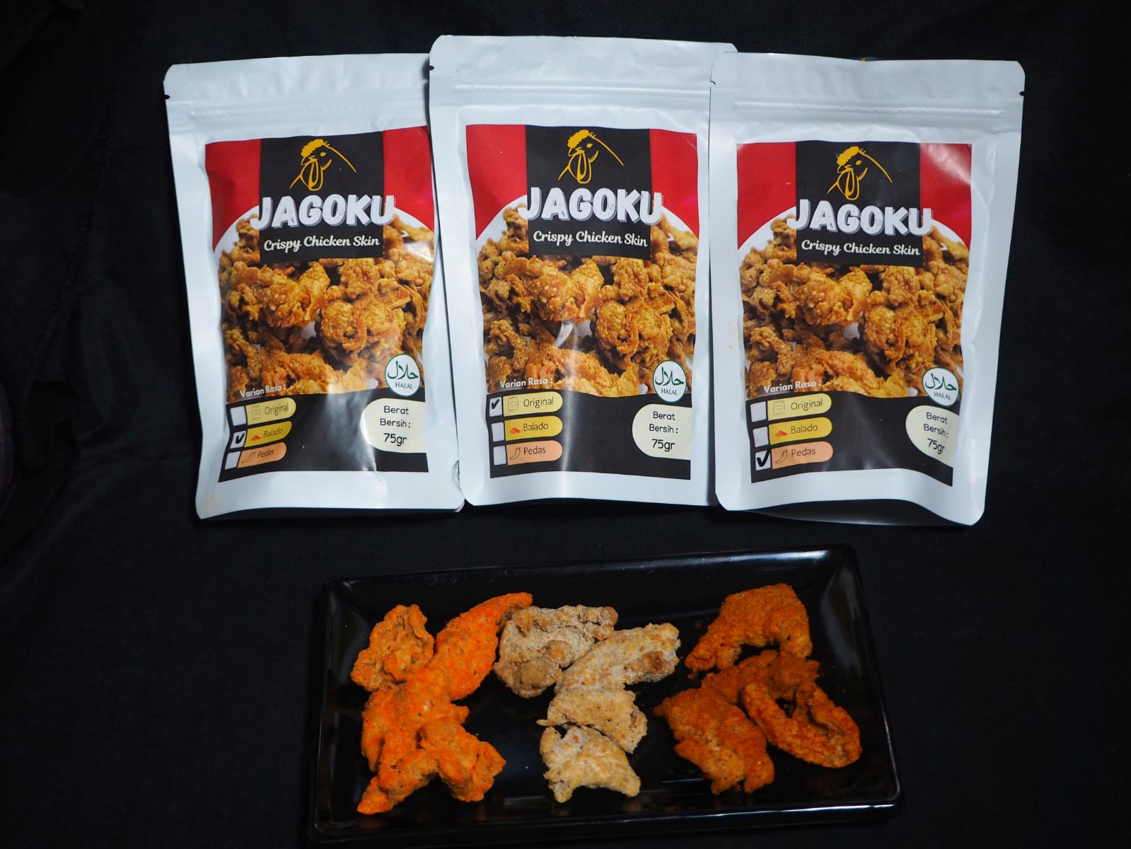 JAGOKU – Kulit Ayam Crispy