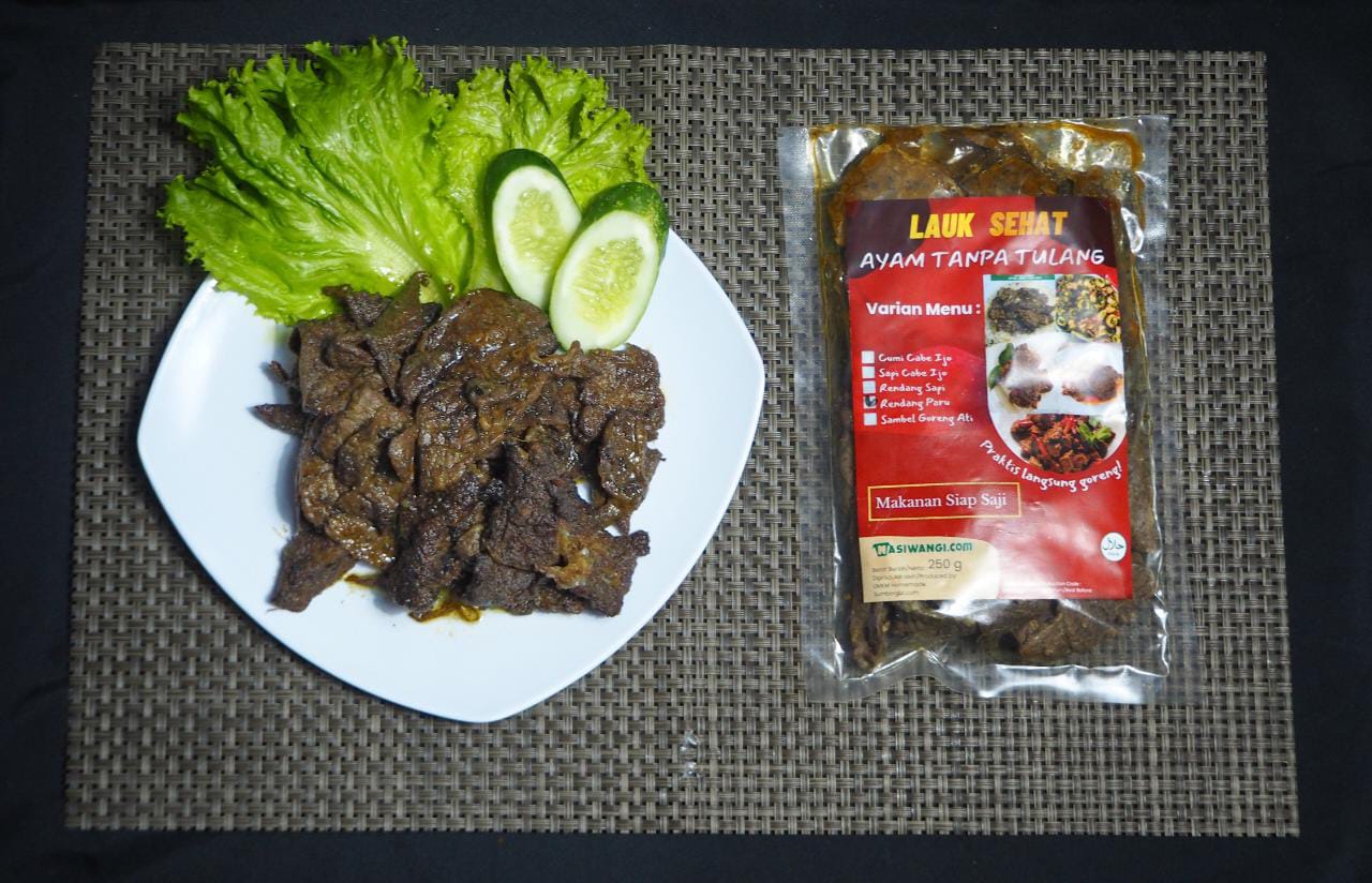 Rendang Paru NW @250 gram