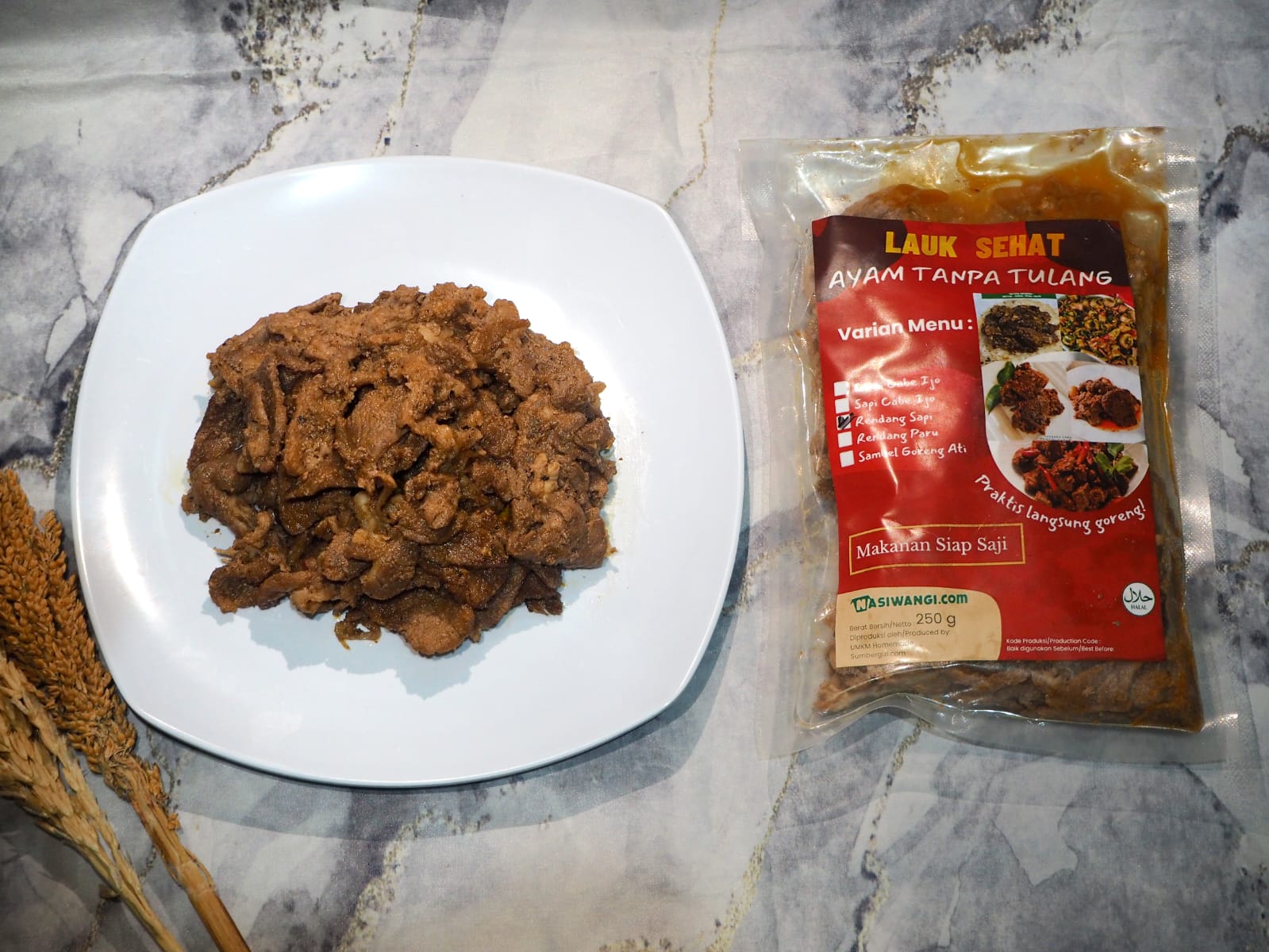 Rendang Sapi NW @250 gram