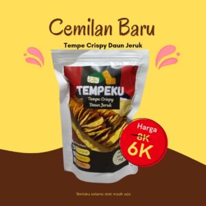 TEMPEKU – Tempe Crispy Daun jeruk
